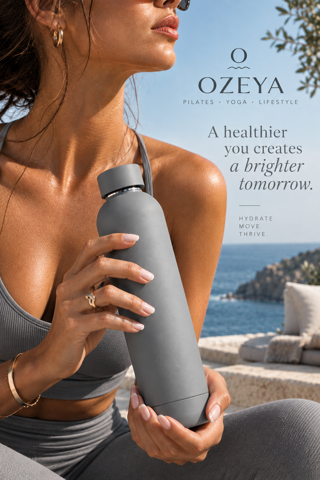 OZEYA 500 ml Insulated Bottle
