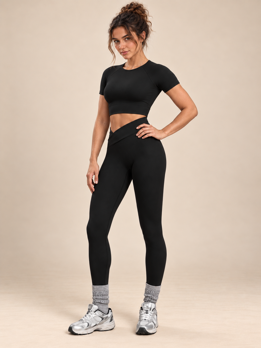 Ensemble Sculpt OZEYA noir – seconde pose